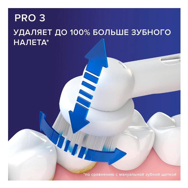 Электрическая зубная щетка Oral-B Pro 3 (3900)Duo/ D505.523.3H (тип 3772)