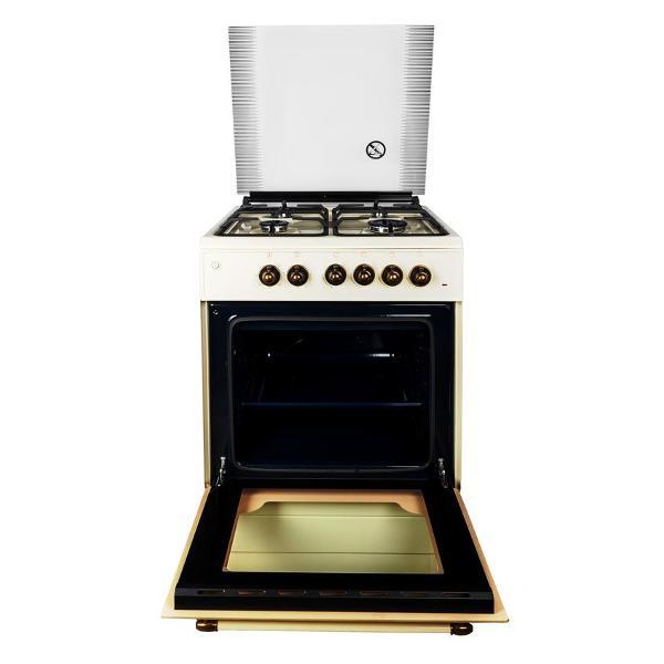 Комбинированная плита Vesta Valencia VGE 10-E Beige Retro