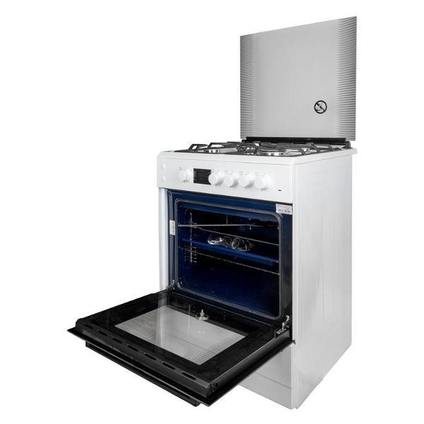 Комбинированная плита Vesta Valencia VGE 6042.1245678 белая