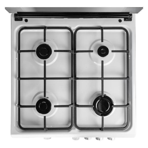 Комбинированная плита Vesta Valencia VGE 6042.1245678 белая