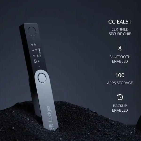 Криптокошелек Ledger Nano X Black