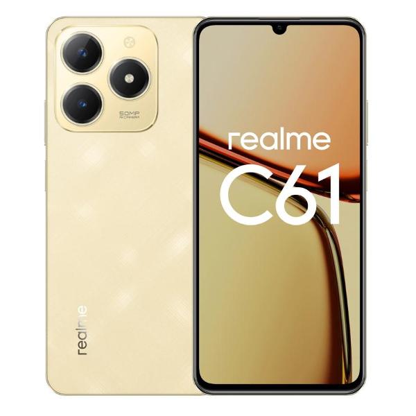 Смартфон realme C61 8/256GB Золотой