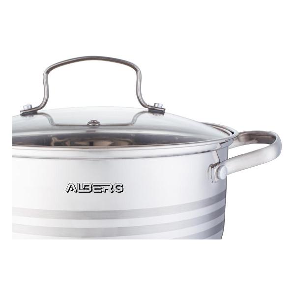 Кастрюля ALBERG AL-2132 5 л