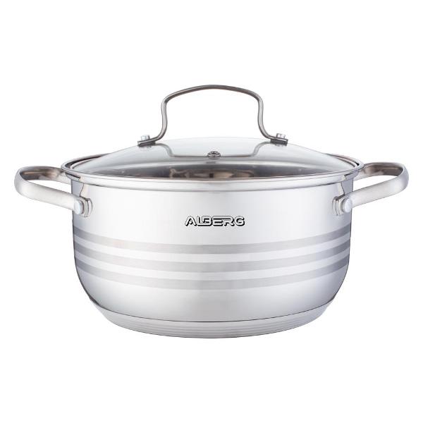 Кастрюля ALBERG AL-2133 6 л