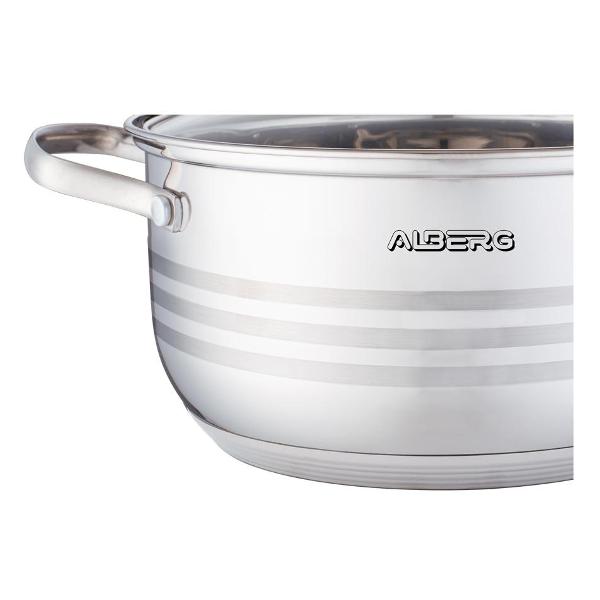 Кастрюля ALBERG AL-2133 6 л