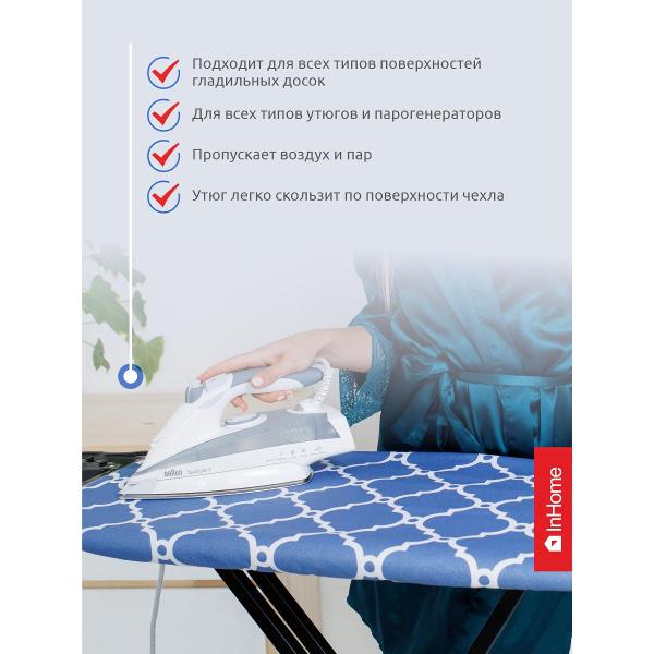 Чехол для гладильной доски InHome INHIBC1/1