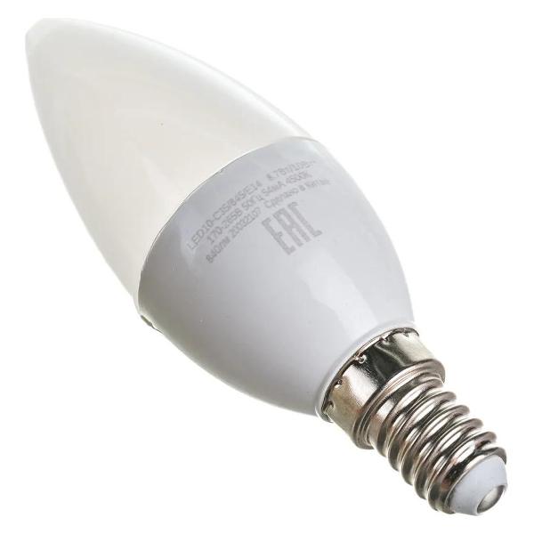 Лампочка Camelion LED10-C35/845/E14 (10 шт.)