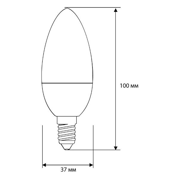 Лампа Camelion LED5-C35/830/E14 (10 шт.)
