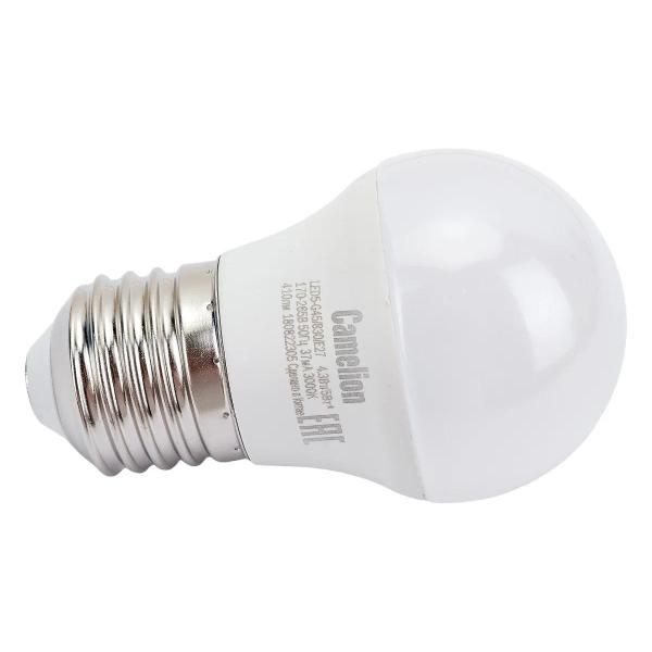 Лампочка Camelion LED5-G45/830/E27 (10 шт.)