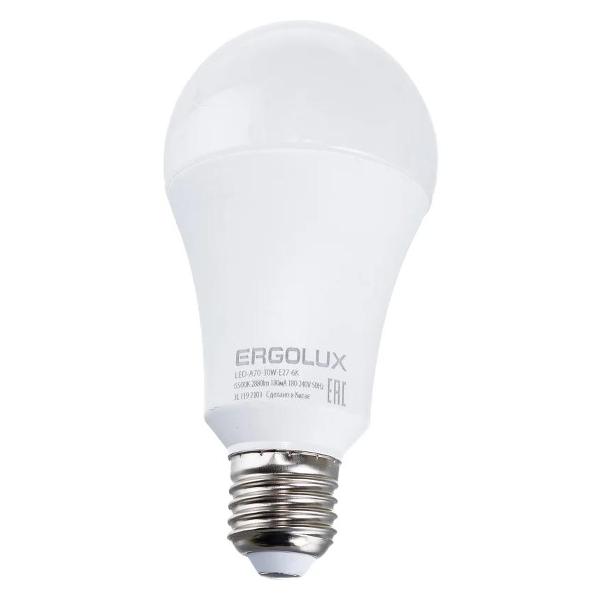 Лампочка Ergolux LED-A70-30W-E27-6K (10 шт.)