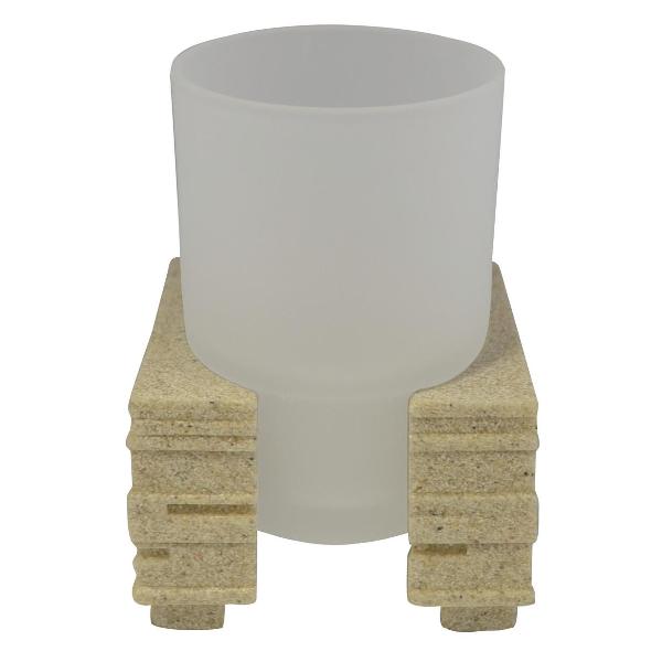 Стакан RIDDER Brick бежевый (22150111)