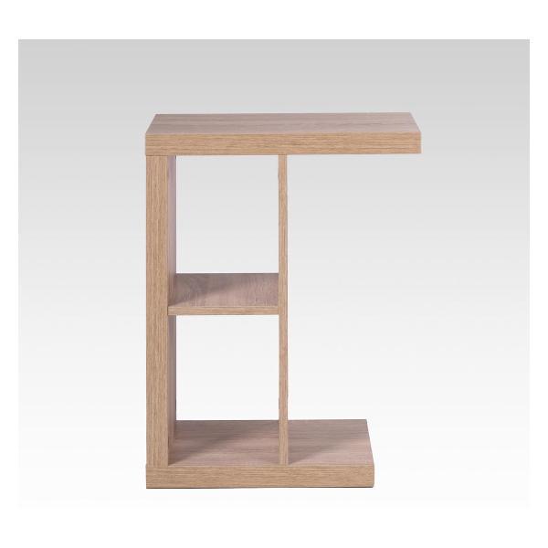 Столик приставной Гуд Лакк Энкель Т 47х60х30 дуб беленый