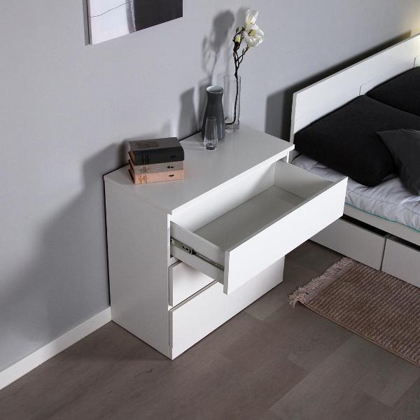 Комод бельевой Гуд Лакк Варма 3 80х77х40 белый