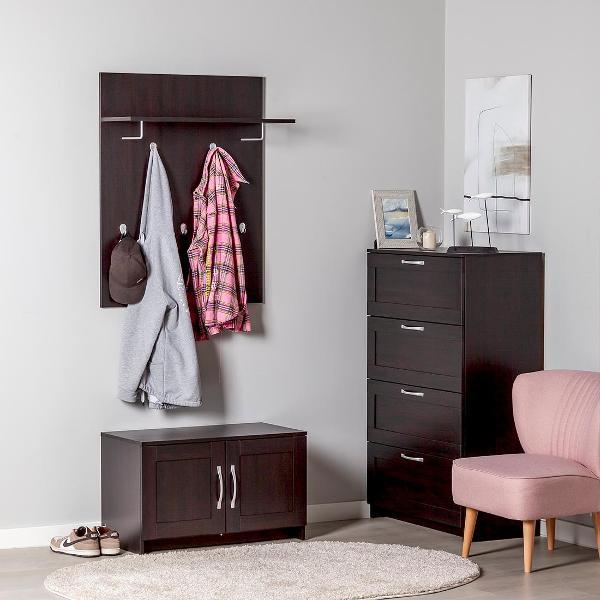 Обувница Гуд Лакк СИРИУС 78х47 дуб венге