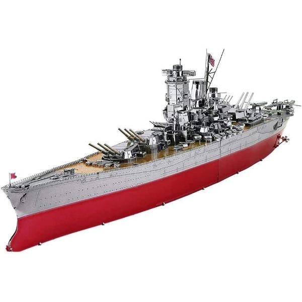 3D-конструктор из металла Piececool Battleship Yamato