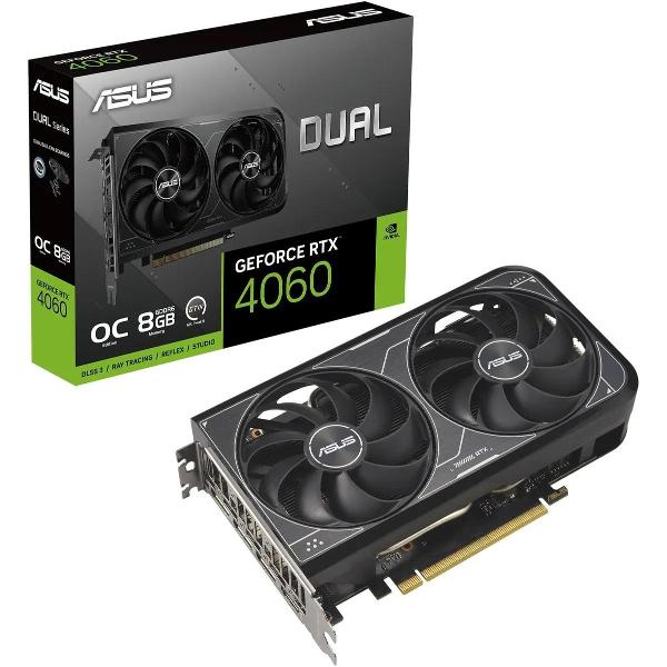 Видеокарта ASUS DUAL-RTX4060-O8G-V2