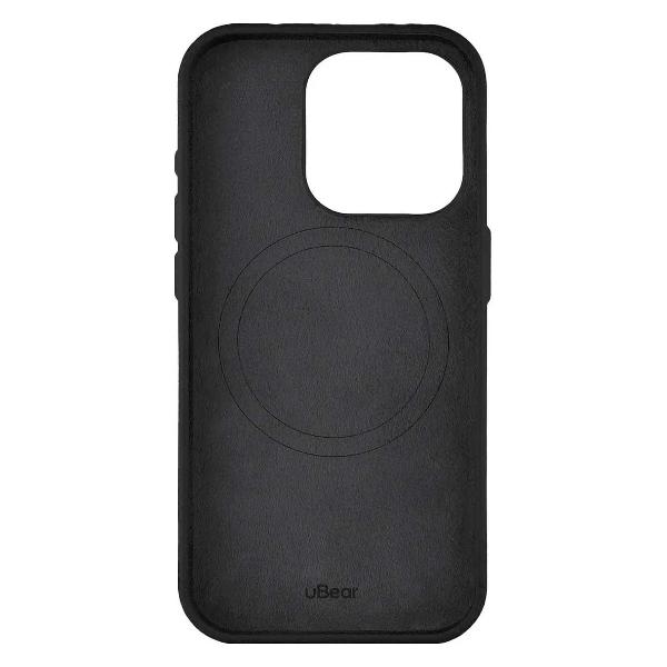 Чехол uBear для iPhone 15 Pro, черный (CS304BL61PCP-I23M)