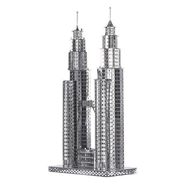3D-конструктор из металла Piececool PETRONAS TOWERS