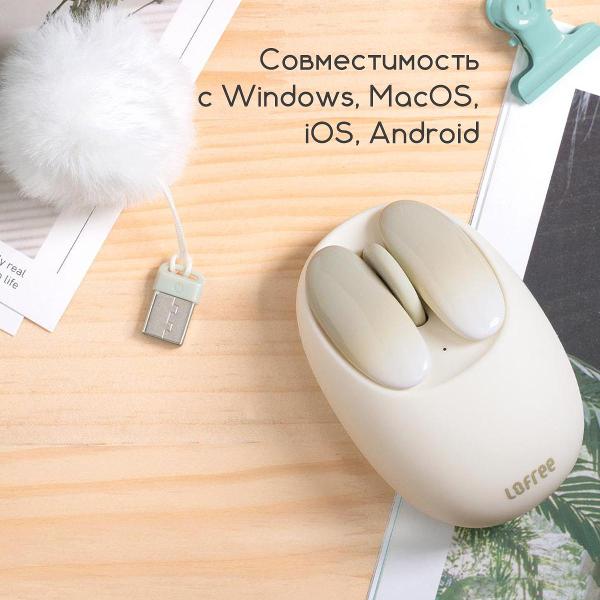 Мышь беспроводная Lofree OE904 Petal-emerald