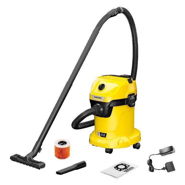 Пылесос аккумуляторный Karcher WD 3-18 Battery Set V-17/20