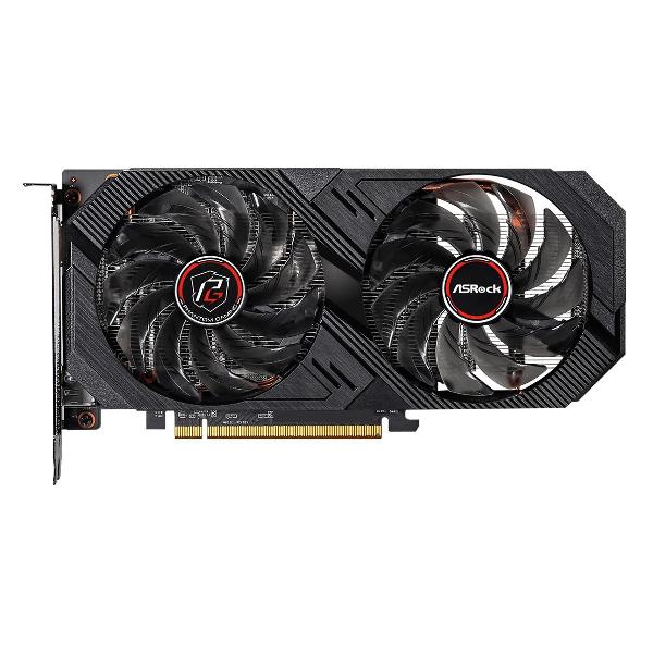 Видеокарта ASRock RX6500XT Phantom Gaming OC 8GB GDDR6 64bit DP HDMI 2FAN RTL
