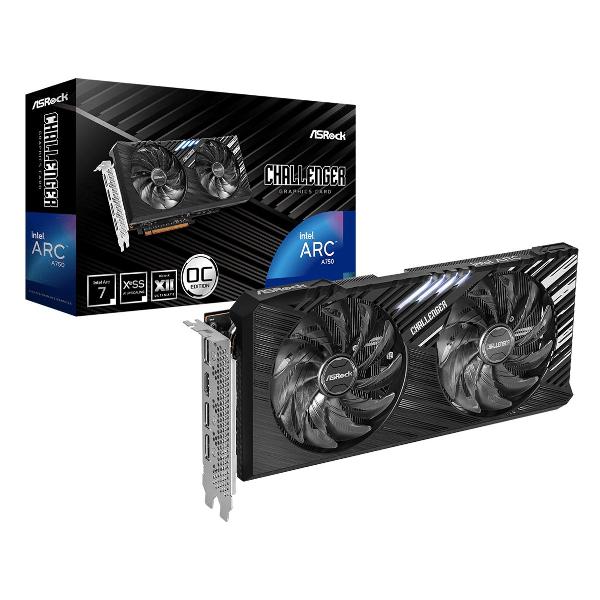 Видеокарта ASRock Intel Arc A750 Challenger SE OC 8GB GDDR6 256bit