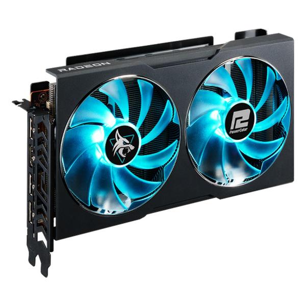 Видеокарта PowerColor RX7600 Hellhound 8GB GDDR6 128-bit DPx3 HDMI 2FAN RTL