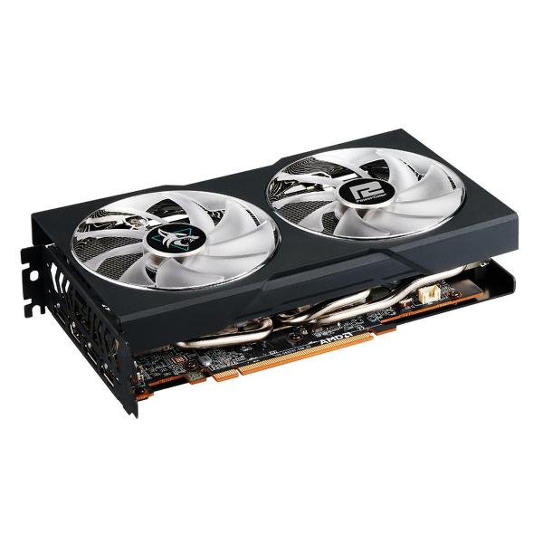 Видеокарта PowerColor RX7600 Hellhound 8GB GDDR6 128-bit DPx3 HDMI 2FAN RTL