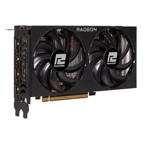 Видеокарта PowerColor RX7600 Fighter 8GB GDDR6 128-bit DPx3 HDMI 2FAN RTL