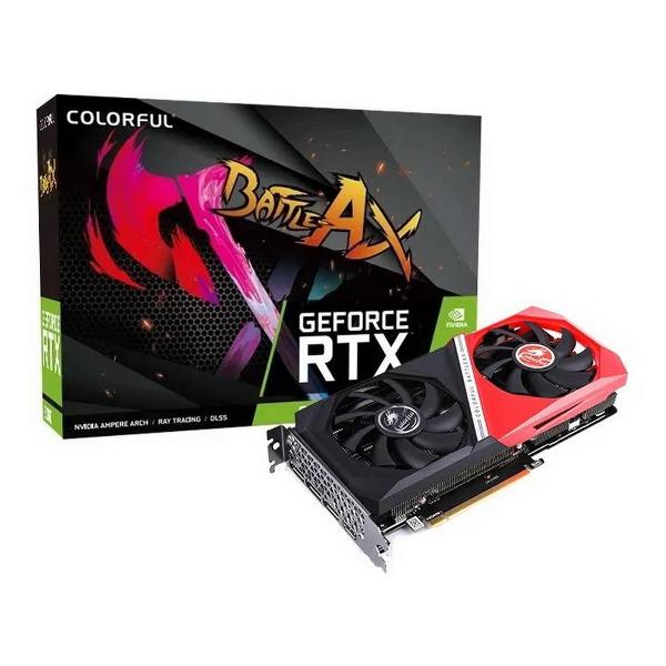 Видеокарта Colorful RTX3060 NB DUO 8GB-V 8GB GDDR6 128bit 3xDP+HDMI