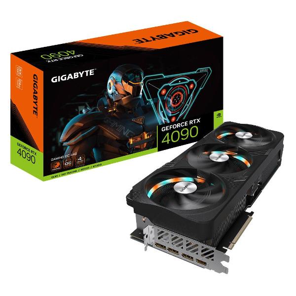 Видеокарта GIGABYTE RTX4090 GAMING OC 24GB GDDR6X 384-bit HDMI 3xDP RTL