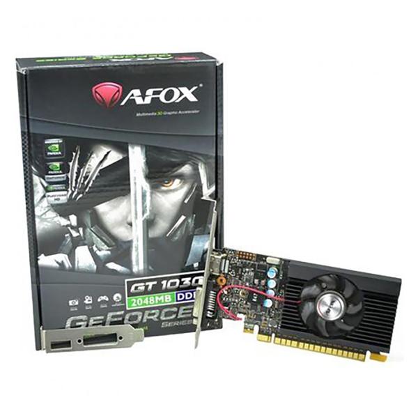 Видеокарта AFOX GT610 DDR3 2G 64Bit LP Single fan