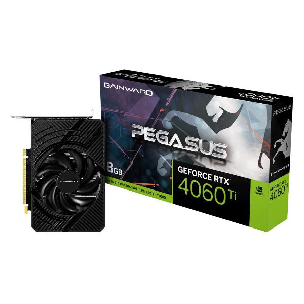Видеокарта Gainward RTX4060Ti PEGASUS 8GB GDDR6 128bit 3-DP HDMI