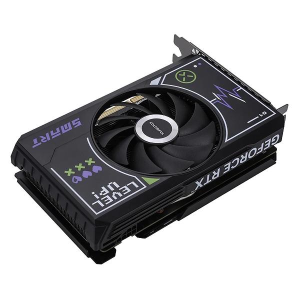 Видеокарта Colorful RTX4060 Mini 8GB-V 128-bit GDDR6 DPx3 HDMI 1FAN RTL
