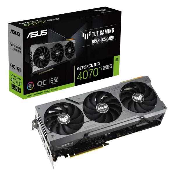 Видеокарта ASUS TUF-RTX4070TIS-O16G-GAMING /RTX4070TISHDMI*2DP*316GD6X