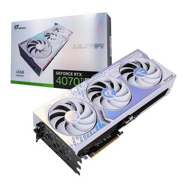 Видеокарта Colorful RTX4070Ti SUPER iGame Ultra W OC-V 16GB GDDR6X 256bit 3xDP HDMI 3FAN