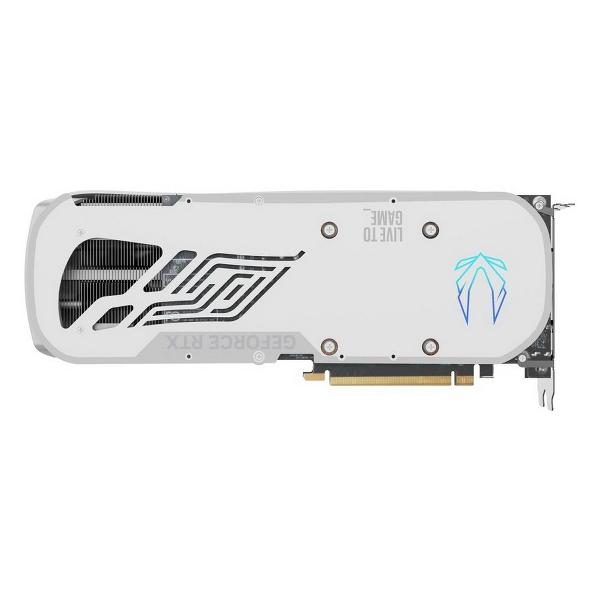 Видеокарта Zotac RTX4070Ti SUPER TRINITY OC WHITE ED 16GB GDDR6X 256bit 3xDP HDMI 3FAN Premium Pack