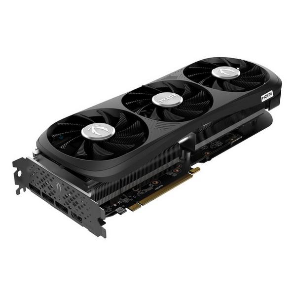 Видеокарта Zotac RTX4070 SUPER TRINITY BLACK ED 12GB GDDR6X 192bit 3xDP HDMI 3FAN Premium Pack