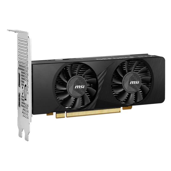 Видеокарта MSI RTX3050 LP 6GB GDDR6 96bit DP HDMI 2FAN RTL