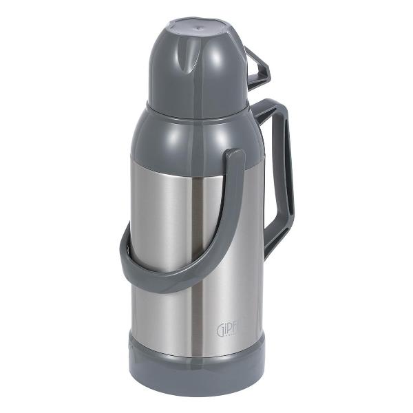 Термос Gipfel Rosebery со стеклянной колбой Grey, 3 л