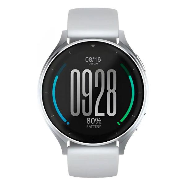 Смарт-часы Xiaomi Watch 2 Sliver Case With Gray TPU Strap (BHR8034GL)