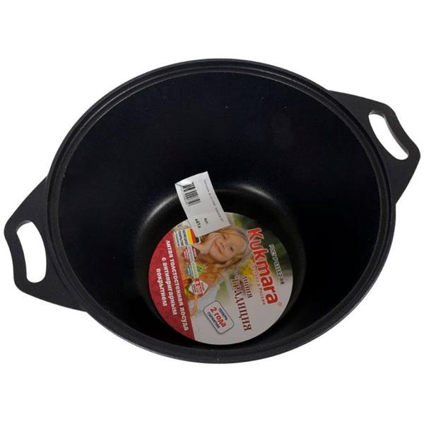 Кастрюля Kukmara со стеклянной крышкой, 4 л