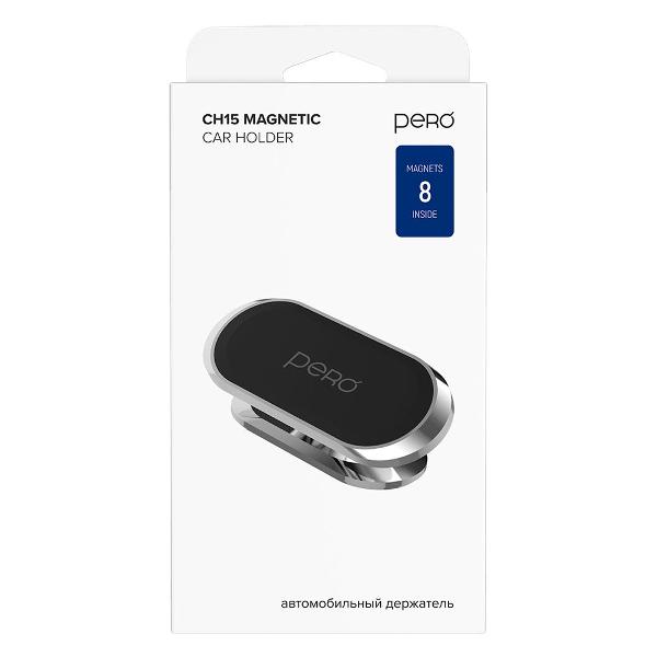 Держатель автомобильный для смартфона Pero PRAH-CH15 черный