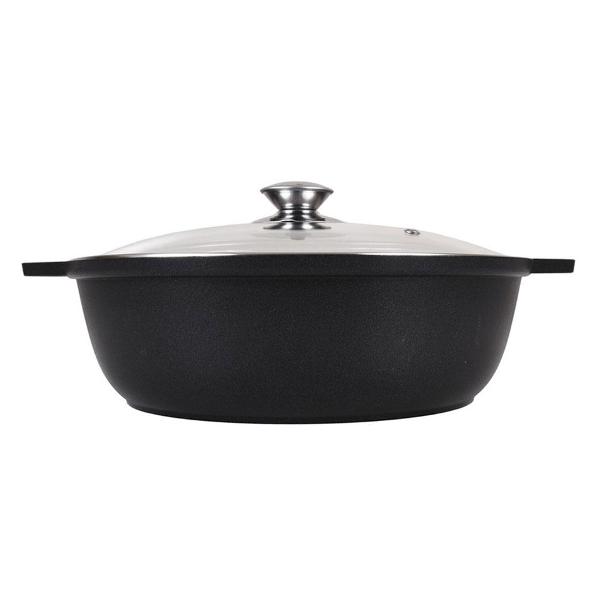 Кастрюля Kukmara 4 л со стеклянной крышкой АП (ж44а)