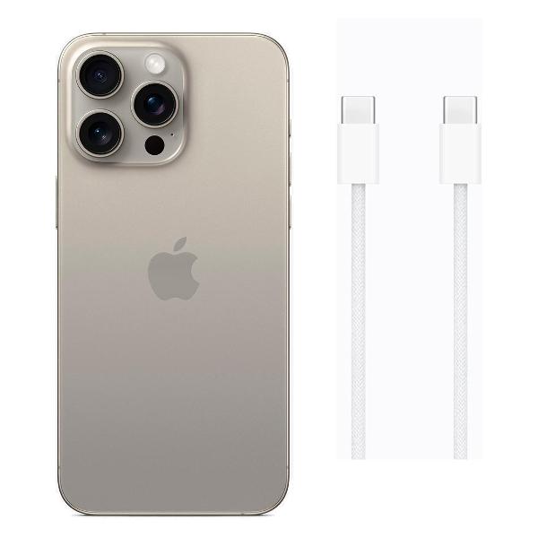 Смартфон Apple iPhone 15 Pro 128GB nanoSim/eSim серый титан