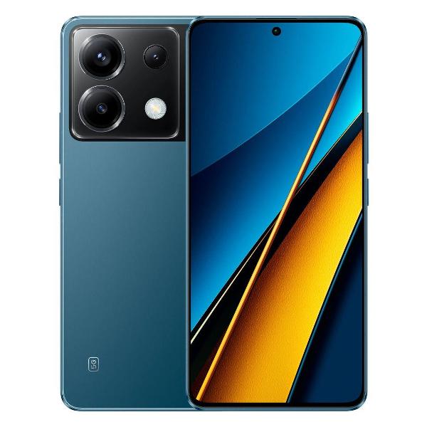 Смартфон POCO X6 12/256GB Blue фото