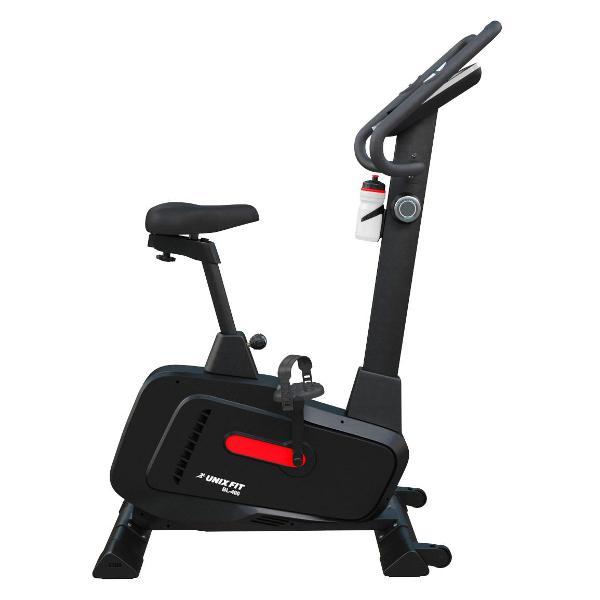 Велотренажер вертикальный для дома UnixFit BL-400 магнитный, до 120 кг, маховик 9 кг, 8 уровней нагрузки, кардио тренажер