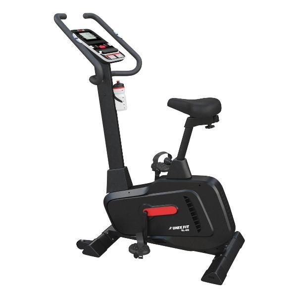 Велотренажер вертикальный для дома UnixFit BL-400 магнитный, до 120 кг, маховик 9 кг, 8 уровней нагрузки, кардио тренажер