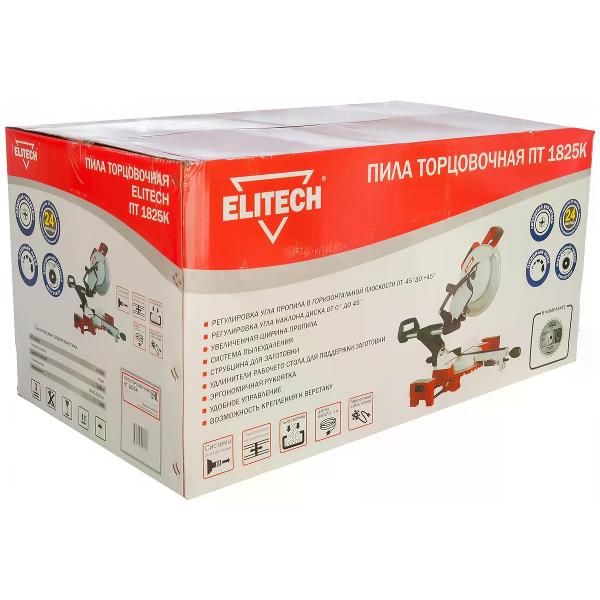 Электропила торцовочная Elitech ПТ 1825К (Е2006.001.00)