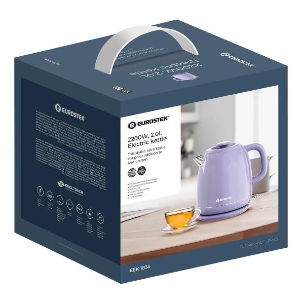 Электрочайник Eurostek EEK-1834 пурпурный